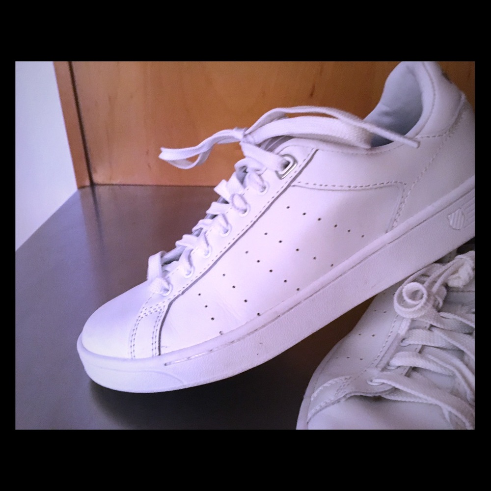 K-Swiss leather sneakers